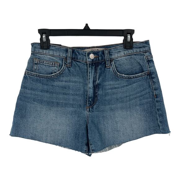 Joe's Jeans shorts High Rise denim raw hem size 27 - Picture 2 of 5